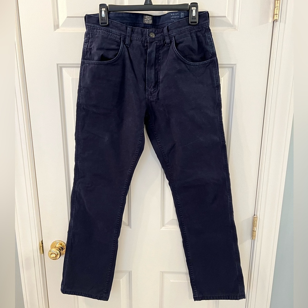 Men’s J.Crew Thick Khakis 30/30